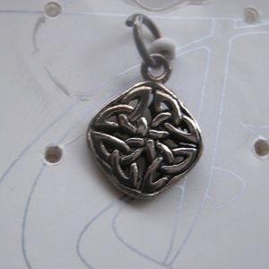 Sterling Silver Celtic Endless Knotwork Pendant